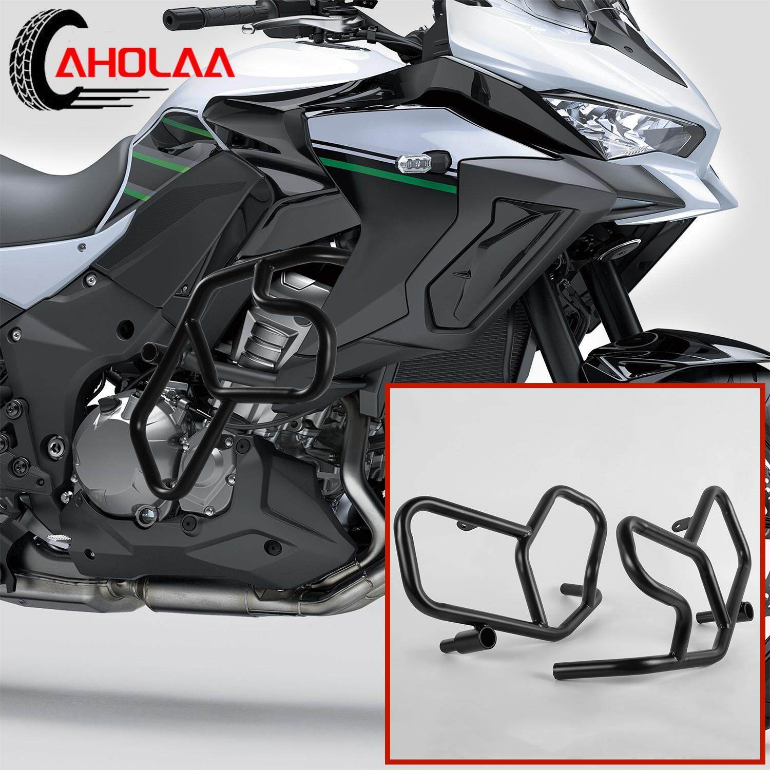 Crash Bar Engine Side Guard Bumper Upper Frame Slider Falling Protector