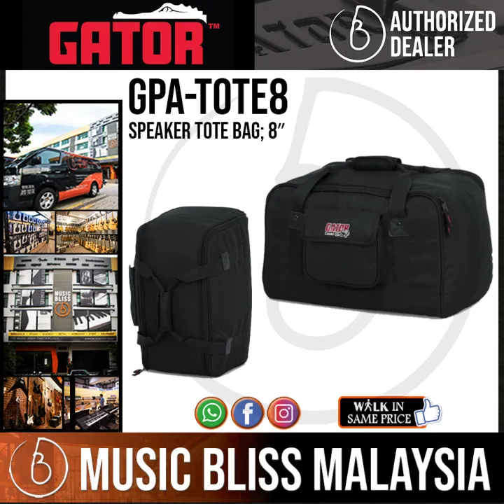 8 inch speaker bag