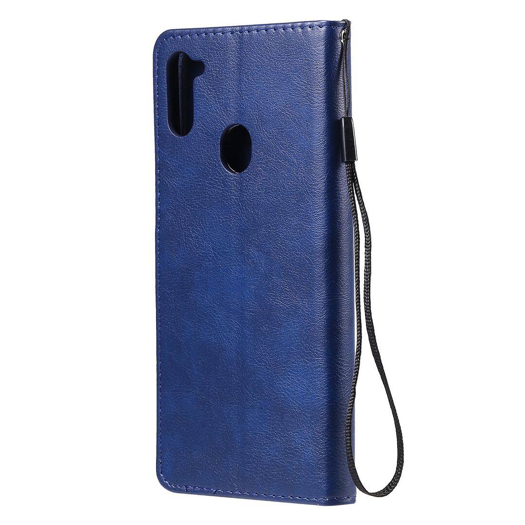 FAYANGRIES Dành Cho Samsung Galaxy A11 Ốp Lưng (6.4  ) Ốp Điện Thoại Màu Trơn Cổ Điển Thanh Lịch Bao Da PU Dạng Lật Có Giá Đỡ Dạng Đứng Ví Ngắn Gọn Gọn Gọn