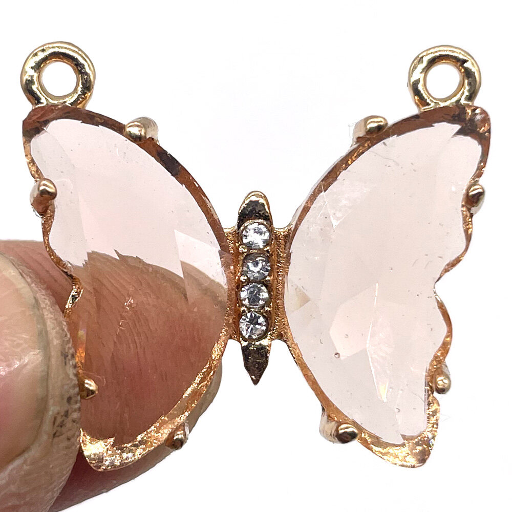 Diamond jewelry gem metal jibbitz set jibz for croc Shoe Charms for