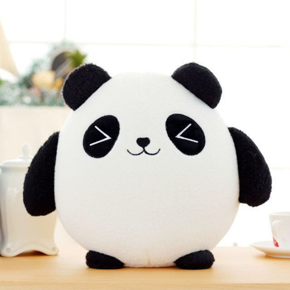 Hossen Boneka Panda Empuk Mainan Boneka Nasib Beruntung Kartun Hewan Rumah Dekorasi Mobil Hadiah