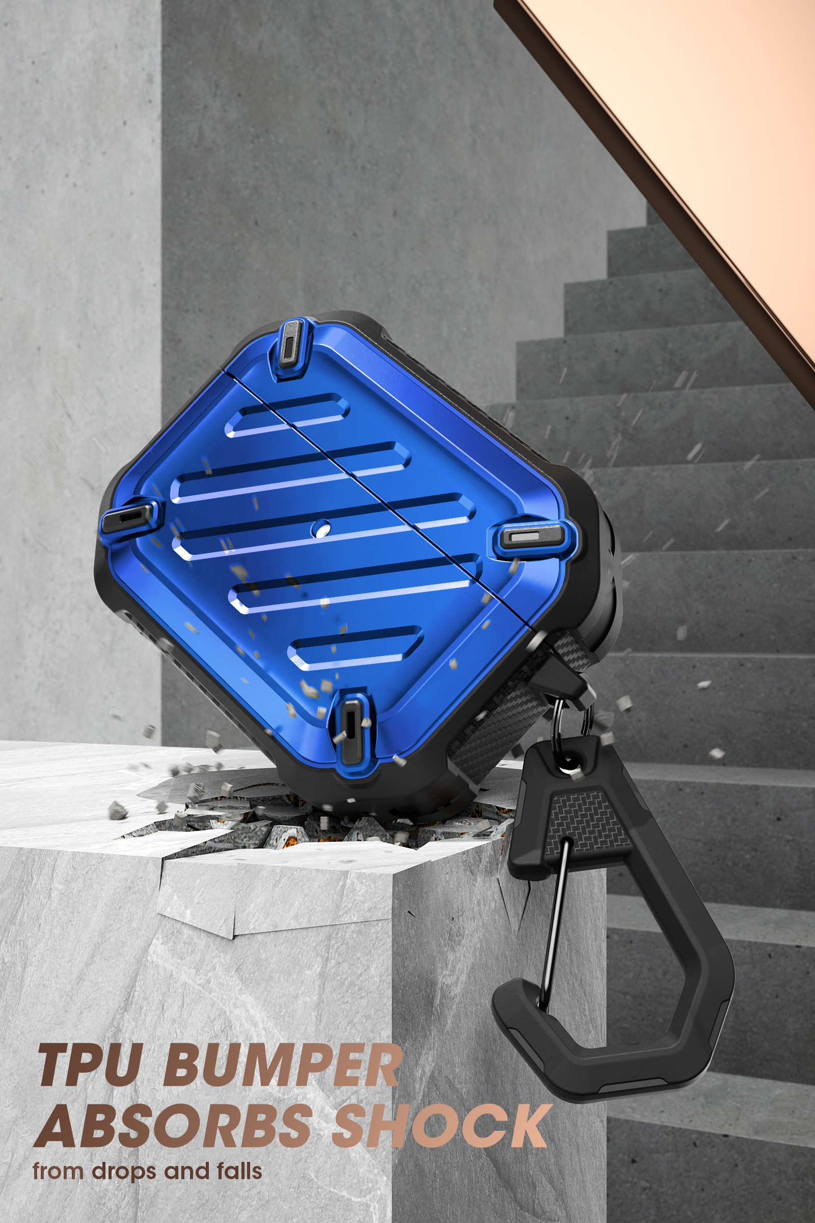 SUPCASE Ốp Unicorn Beetle Pro Series Được Thiết Kế Cho Airpods Pro (2022 / 2019) Ốp Bảo Vệ Chắc Chắn Toàn Thân Với Móc Đa Năng Cho AirPods Pro (Thế Hệ 2/Thế Hệ 1)