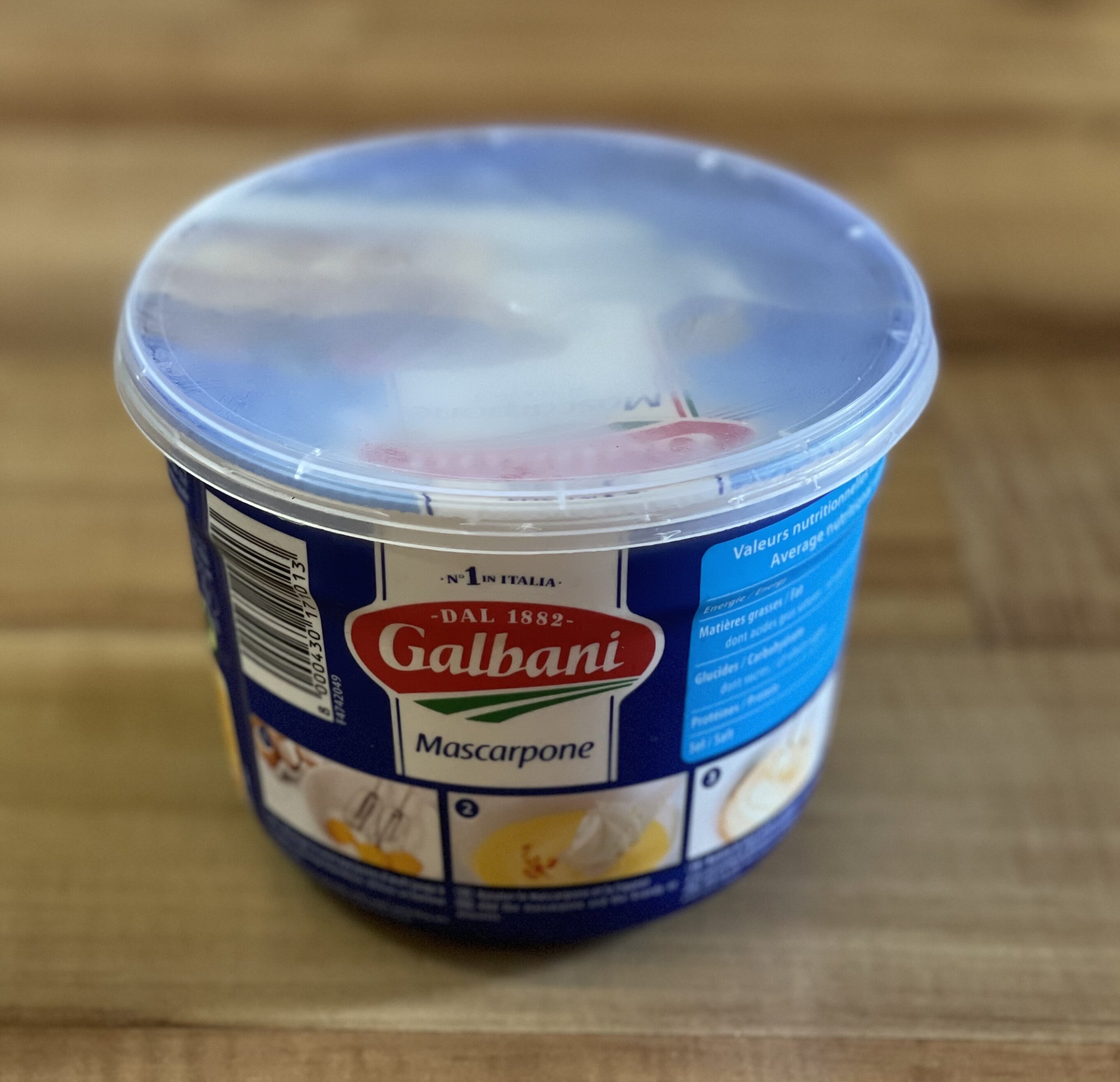 Galbani® Mascarpone Imported Italian 500gm [Halal] Imported From Italy (Delivery In KL