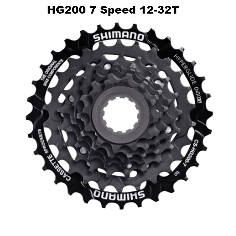Shimano TOURNEY CS HG200 Cassette 7 8 9 Speed MTB Mountain Bike 11-32T 11-34T 11-36T 12-28T 12-32T Cogs Original Bicycle Accessories