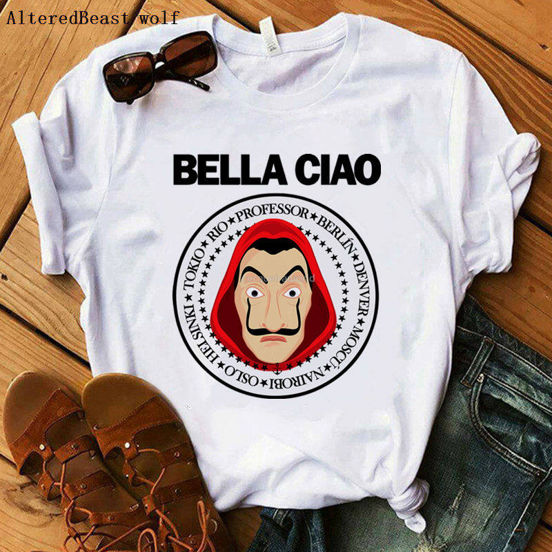 Tee shirt casa de papel femme Clearance
