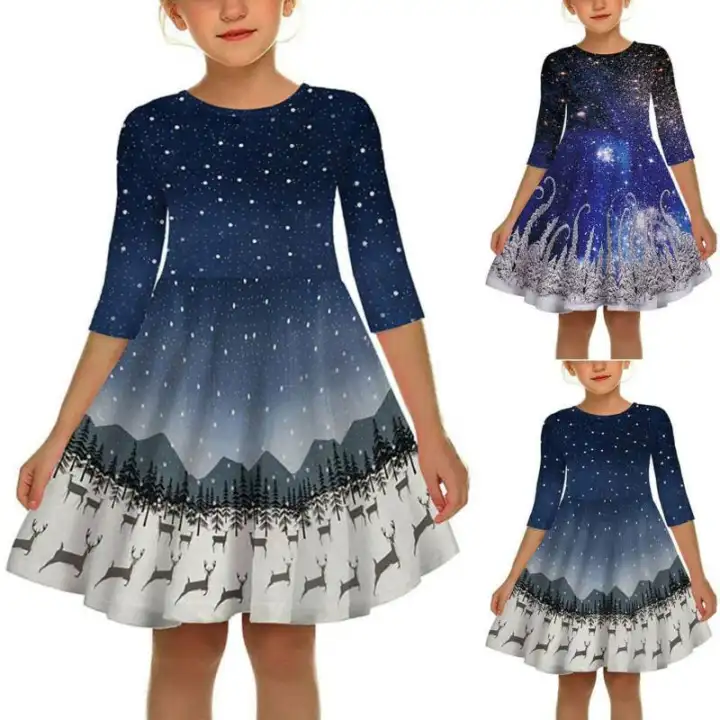 xmas skater dress