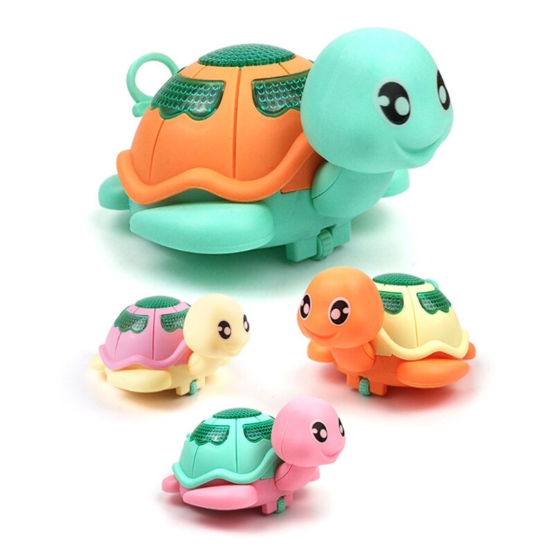 Đồ Chơi Giáo Dục Tương Tác, Đồng Hồ Dây Cót Dây Kéo Đèn LED Hình Rùa Di Chuyển Đồ Chơi Động Vật Cho Trẻ Em, Học Tập Để Thu Thập Dữ Liệu