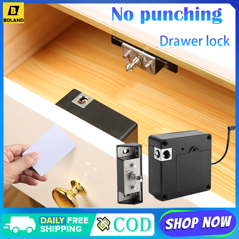 Boland Smart Lock 13.56MHZ IC Electronic Lock Hidden RFID