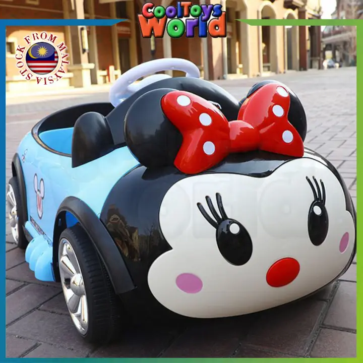 minnie mouse ride on car with remote control