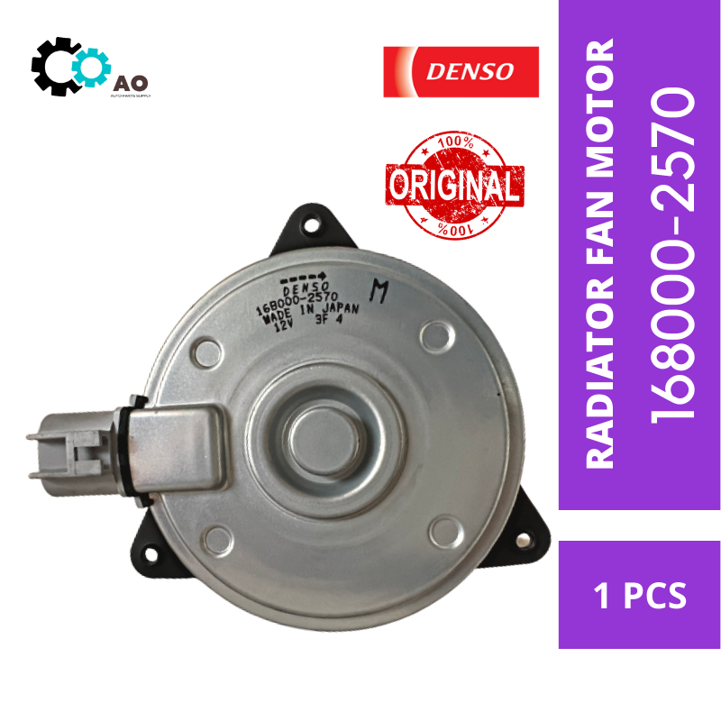 100 ORIGINAL READY STOCK DENSO COOL GEAR FAN MOTOR 168000 2570 PROTON GEN2 SAGA IRIZ Lazada