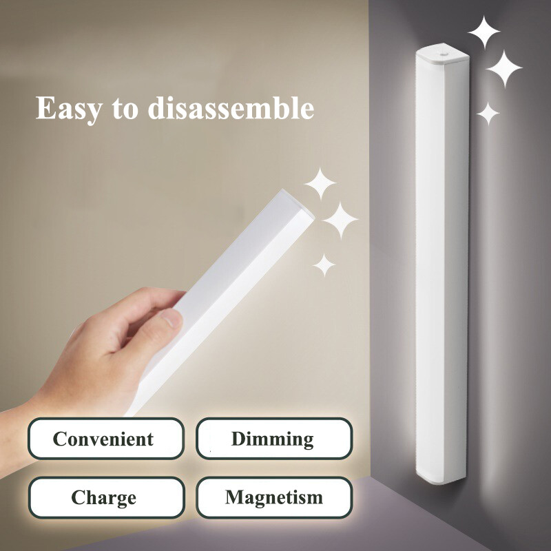 Night light Rechargeable bedside lamp Dormitory light Eye protection with magnetic dimmable light 10cm20cm30cm bedroom light