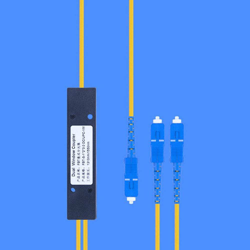 2 M FTTH SC UPC 1x2 PLC Bộ Chia Sợi Quang Đơn Chế Độ Khớp Nối Quang FBT
