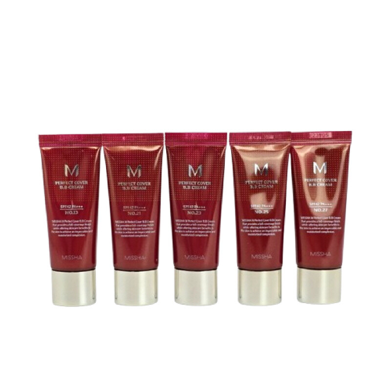 [Missha] M hoàn hảo bao gồm kem trang điểm BB SPF 42 PA +++ 50ml/20ml