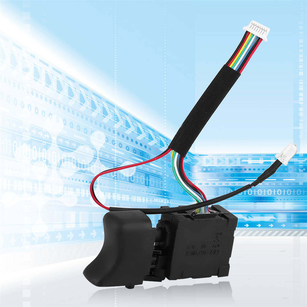 Zonejoy Đen Tốc Độ Có Thể Điều Chỉnh CW/CCW Máy Khoan Điện Khoan Công Tắc Kích Hoạt Công Tắc Kích Hoạt Phụ Kiện Công Tắc Cho FA2-16/1WEK