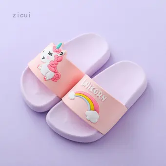 rainbow flip flops kids