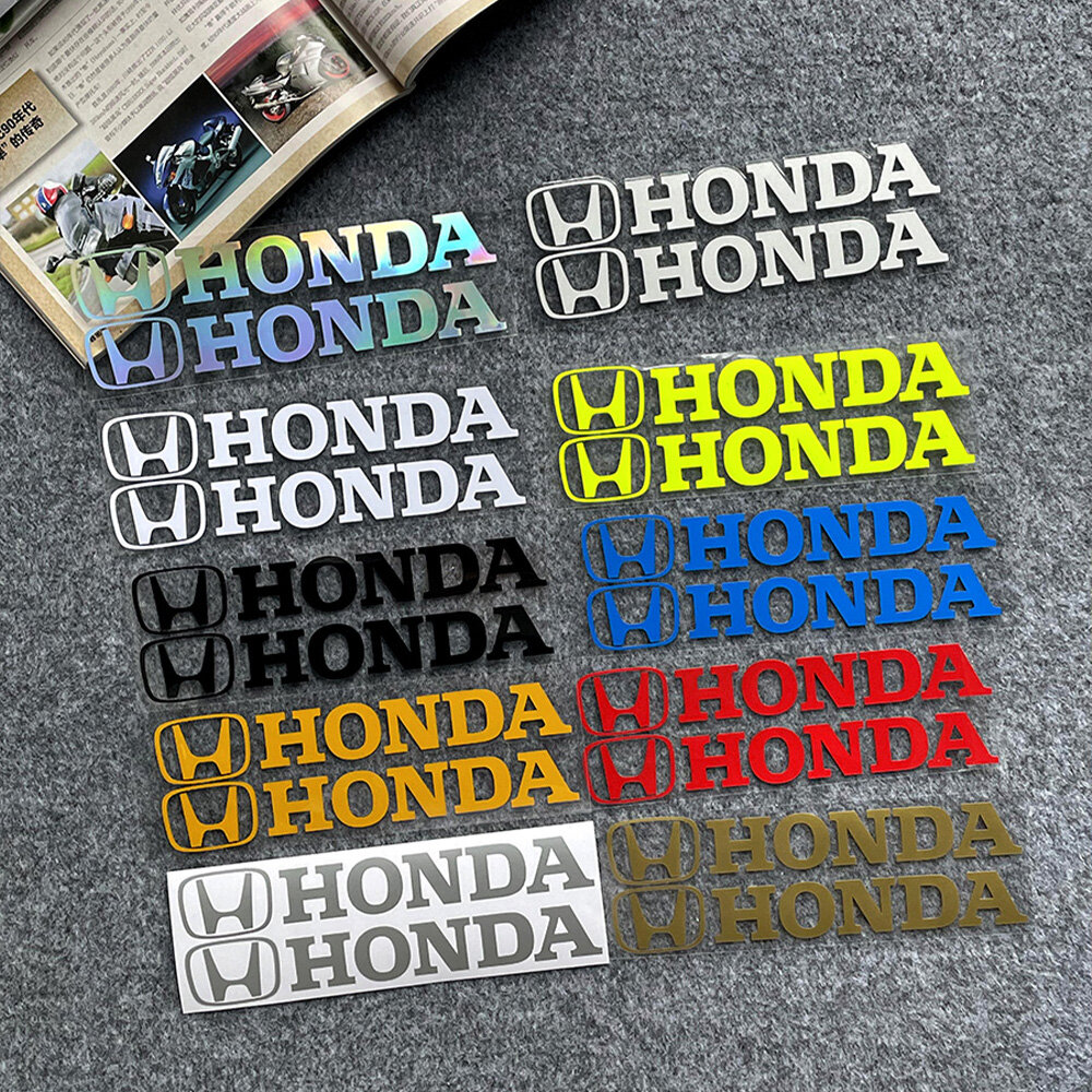 Nhãn dán xe máy Honda Xe máy cá nhân Logo Honda Đề can phản quang trang trí