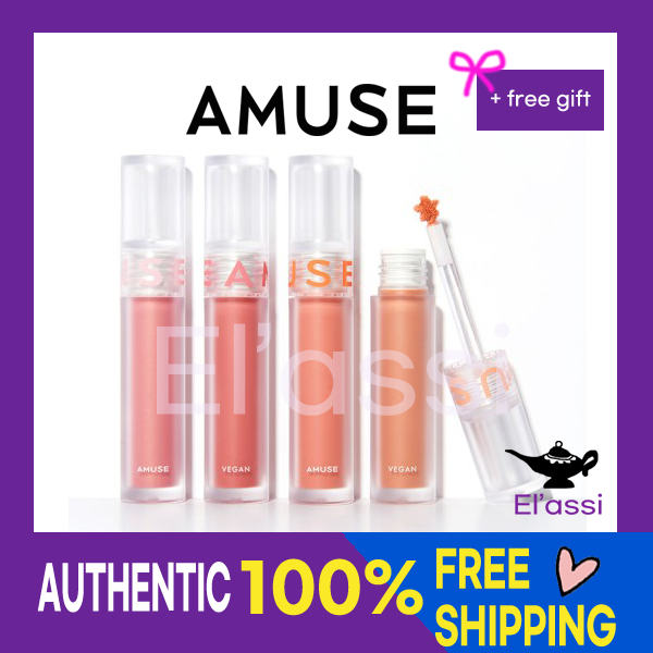 Amuse Kem Mềm Má 3G 4 Màu Thuần Chay K-beauty