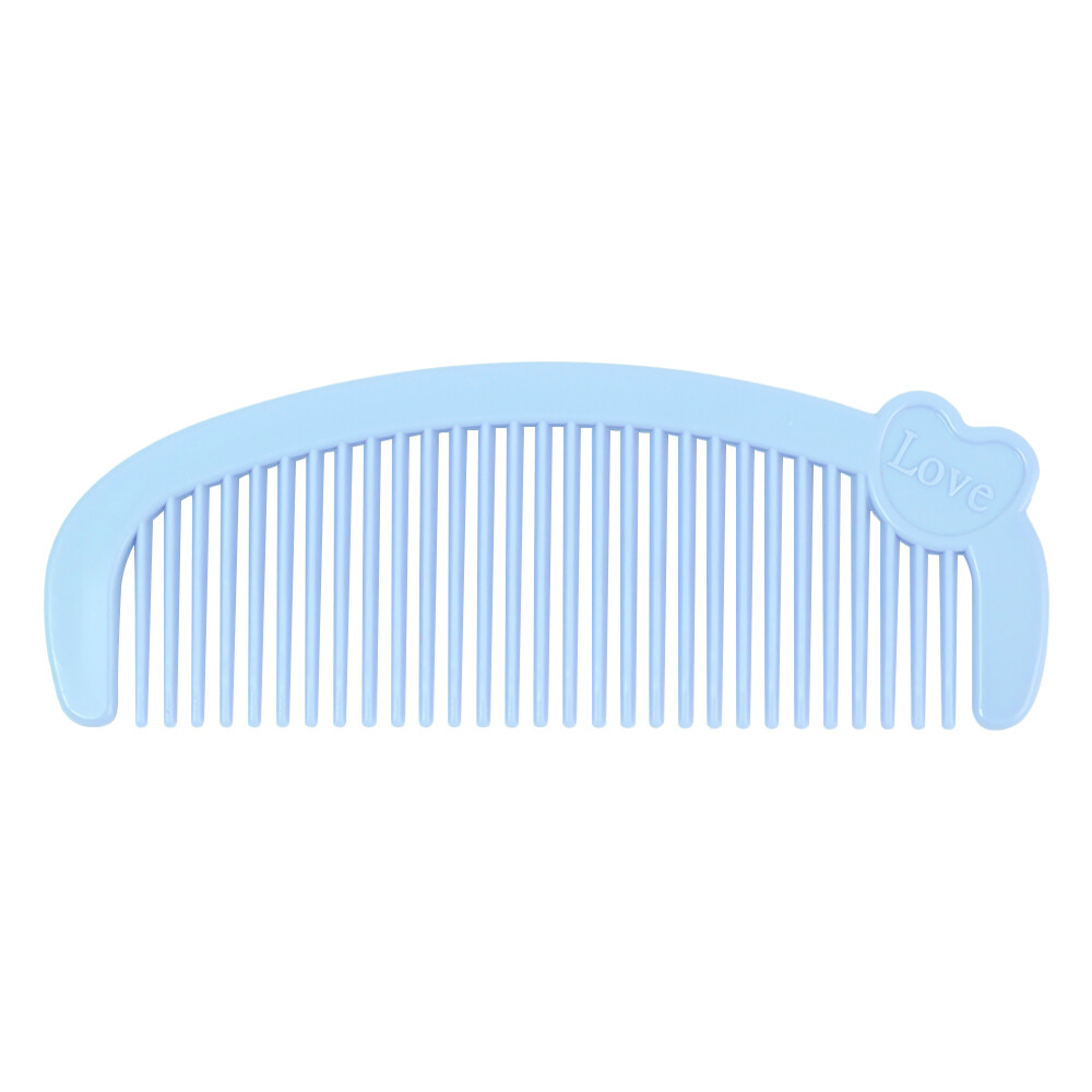Cute Candy Color Mini Heart Crescent Comb Portable Small Girls Anti-static Hairbrush Travel Untangling Hair Comb