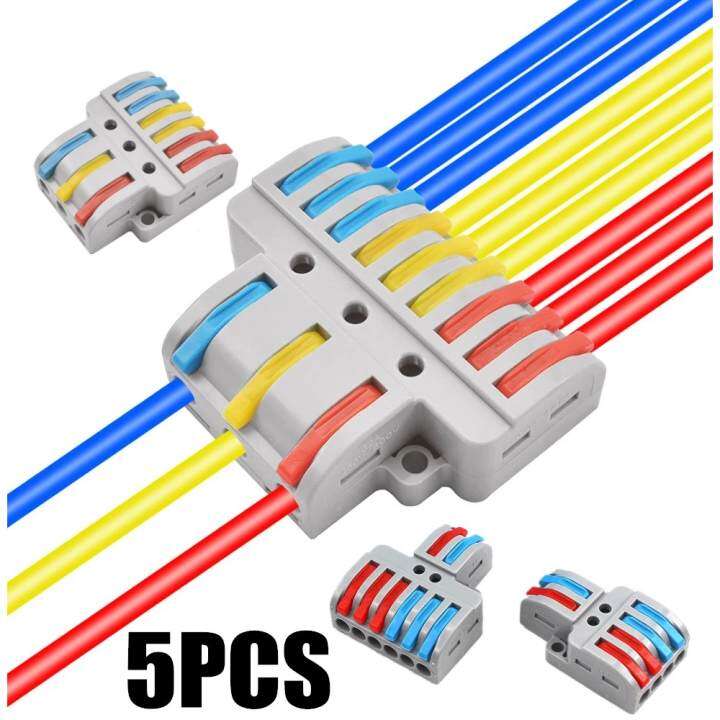 Quick Wire Connector Pct Spl Wiring Cable Connectors Push In Conductor Terminal Mixasale 8440