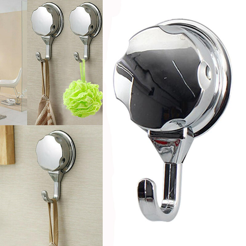 1/2X loại bỏ hút chân không móc vấu khăn choàng móc giữ phòng tắm nhà bếp