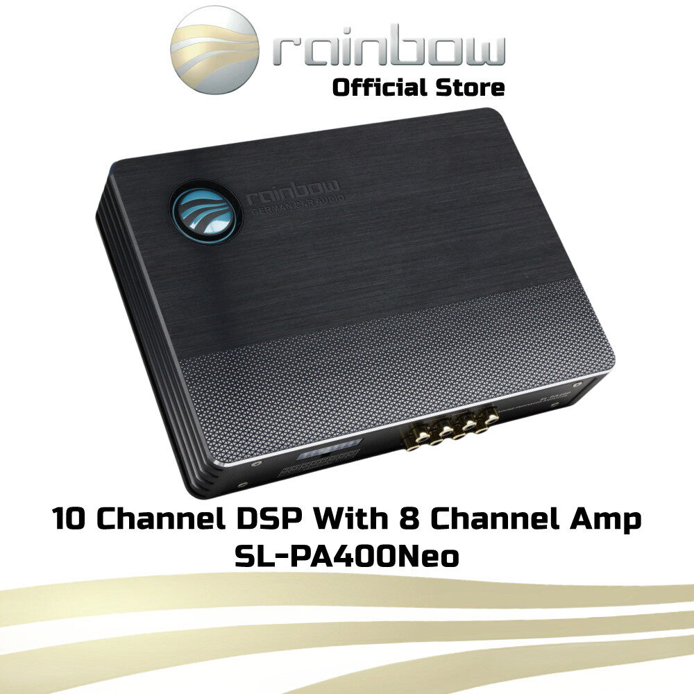 Rainbow Audio 10 Channel DSP Digital Signal Processor With 8