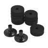กลองยาวชุด 6 PCS Cymbal Stand Felt Washers + 2 PCS แขนฉิ่งเปลี่ยนชุดสำหรับก