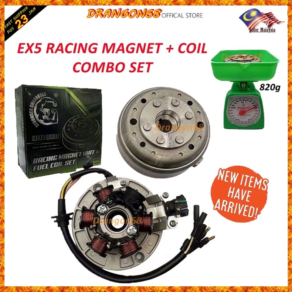 EX5 HIGH POWER RACING COIL SET STRONGER CHARACTER COIL PLATE EX5 HIGHPOWER