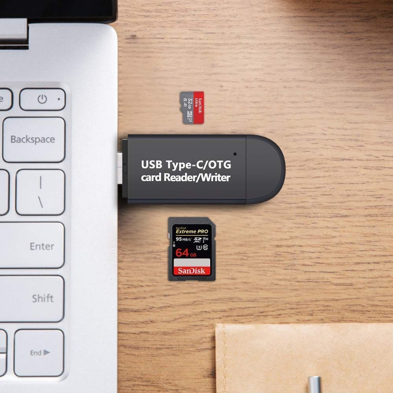 OTG Micro SD Đầu Đọc Thẻ USB 3.0 2.0 Bộ Chuyển Đổi USB Micro SD HC Sdxc Ổ Đĩa Flash Đầu Đọc Thẻ Type C Thông Minh Đầu Đọc Thẻ Nhớ