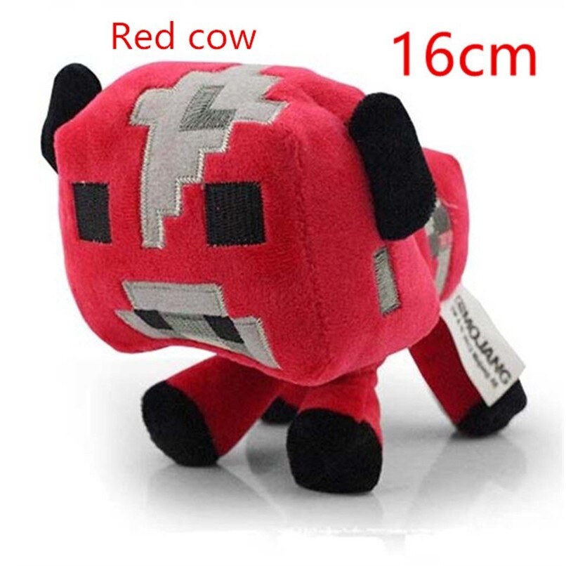 minecraft red sheep plush