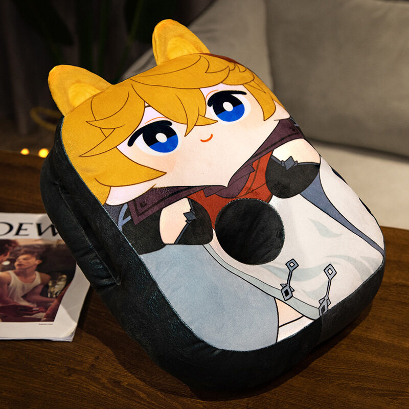 Genshin Impact Cushion Travel Pillow Hutao Ganyu Xiao Klee Zhongli