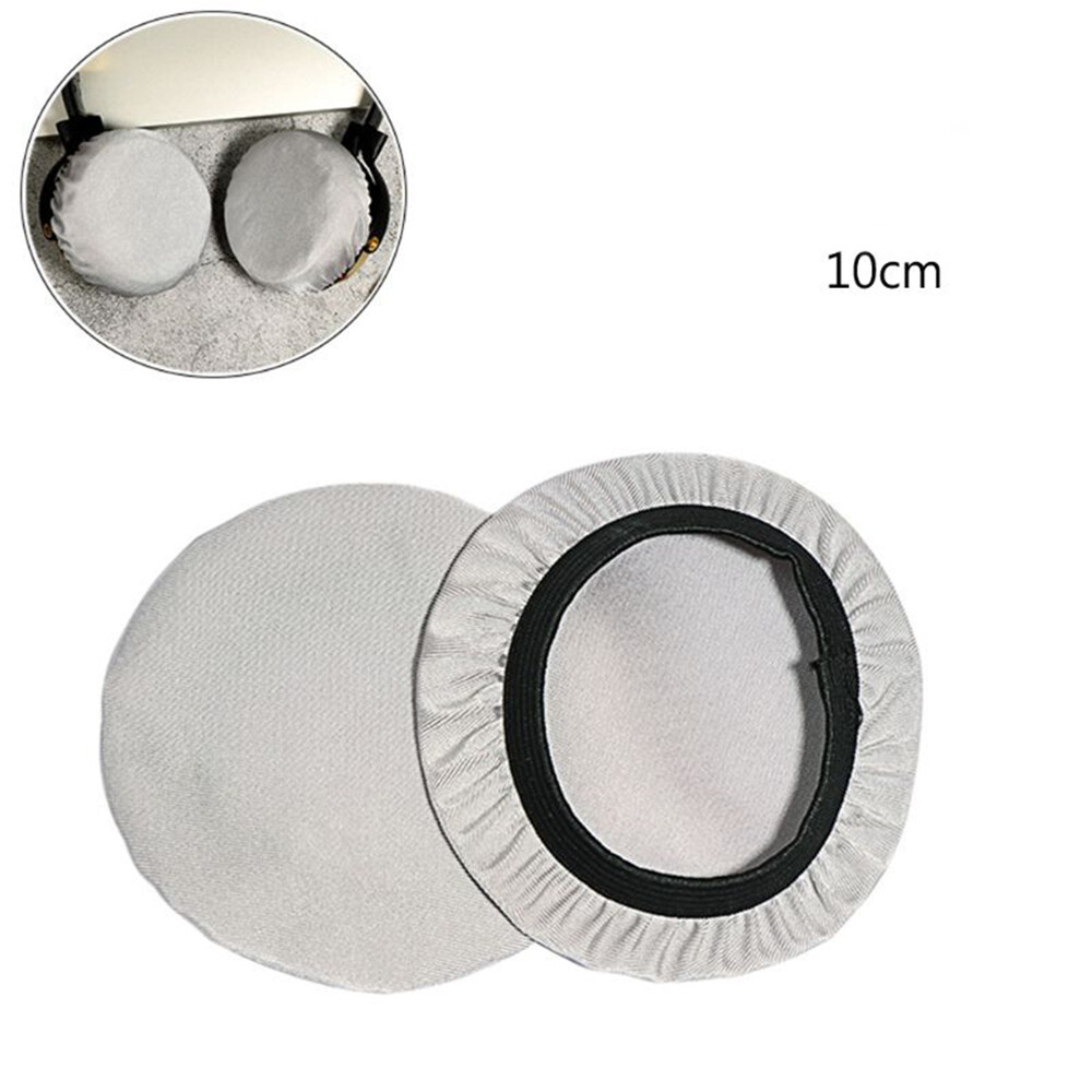 2pcs Elastic Headphone Cover Washable Earcup Protector Headphone Dustproof Cover for On-Ear Headphone