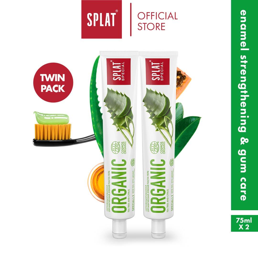 SPLAT Special Series Organic Toothpaste (75ml) [Exp Oct 2024] | Lazada