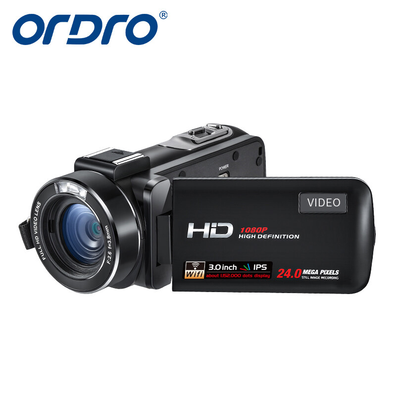 Máy Quay Video ORDRO Z20 HD1080P, Với Chức Năng Thu Phóng Kỹ Thuật Số 16X Và WiFi Cho Người Mới...