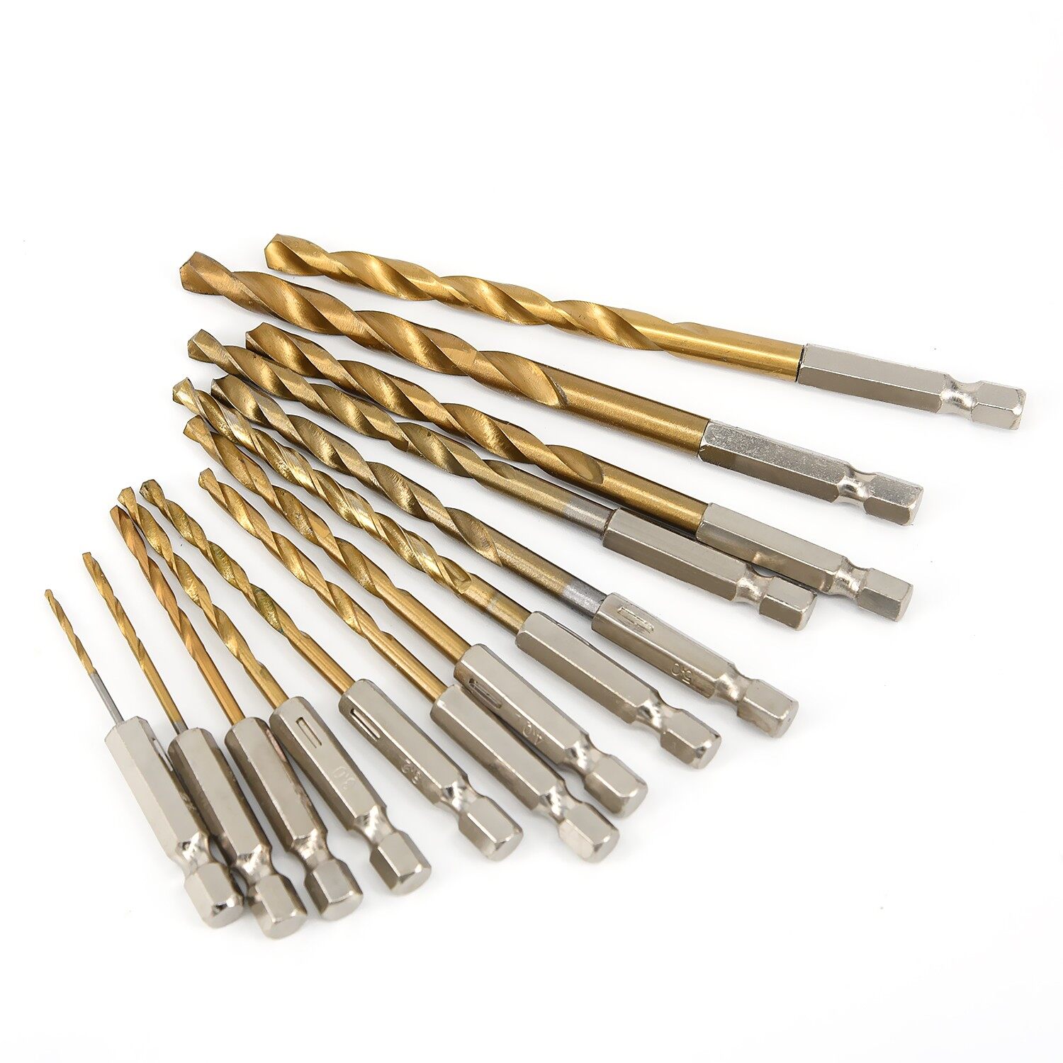 13pcs High Quality Drill Set Drill Bits High Speed Steel HSS Drill Bit Set Tool