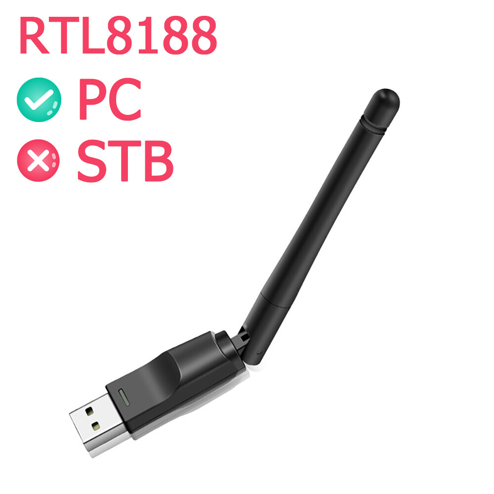 JTKE 150Mbps USB WiFi Adapter 2.4GHz Antenna USB 802.11n/g/b Ethernet WiFi Dongle USB LAN Wireless Network Card