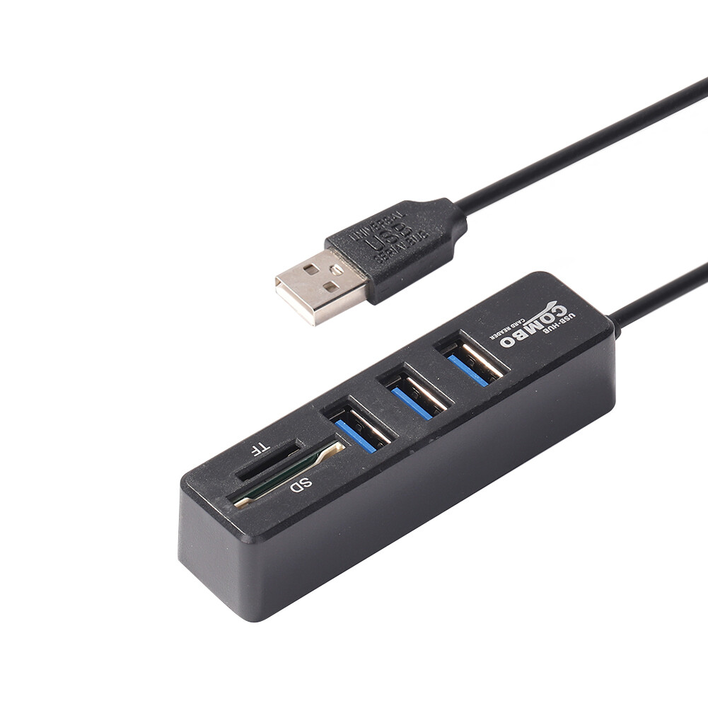 Bộ Chuyển Đổi HUB Đa Năng USB 2.0 Nhiều USB 5/8 Cổng Bộ Chia Ổ Cắm Chia Nguồn USB USB Đầu Đọc Thẻ Cho Máy Tính Xách Tay Máy Tính Để Bàn