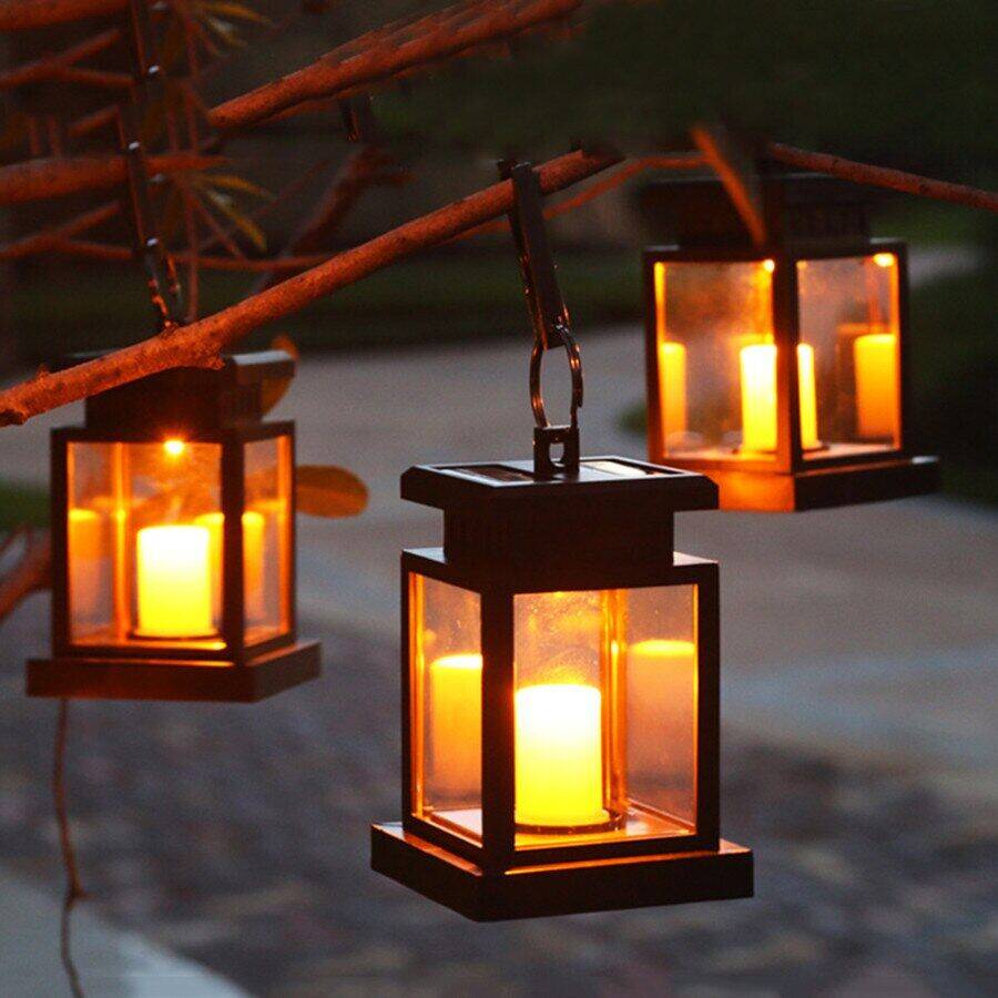 solar lights for garden hanging