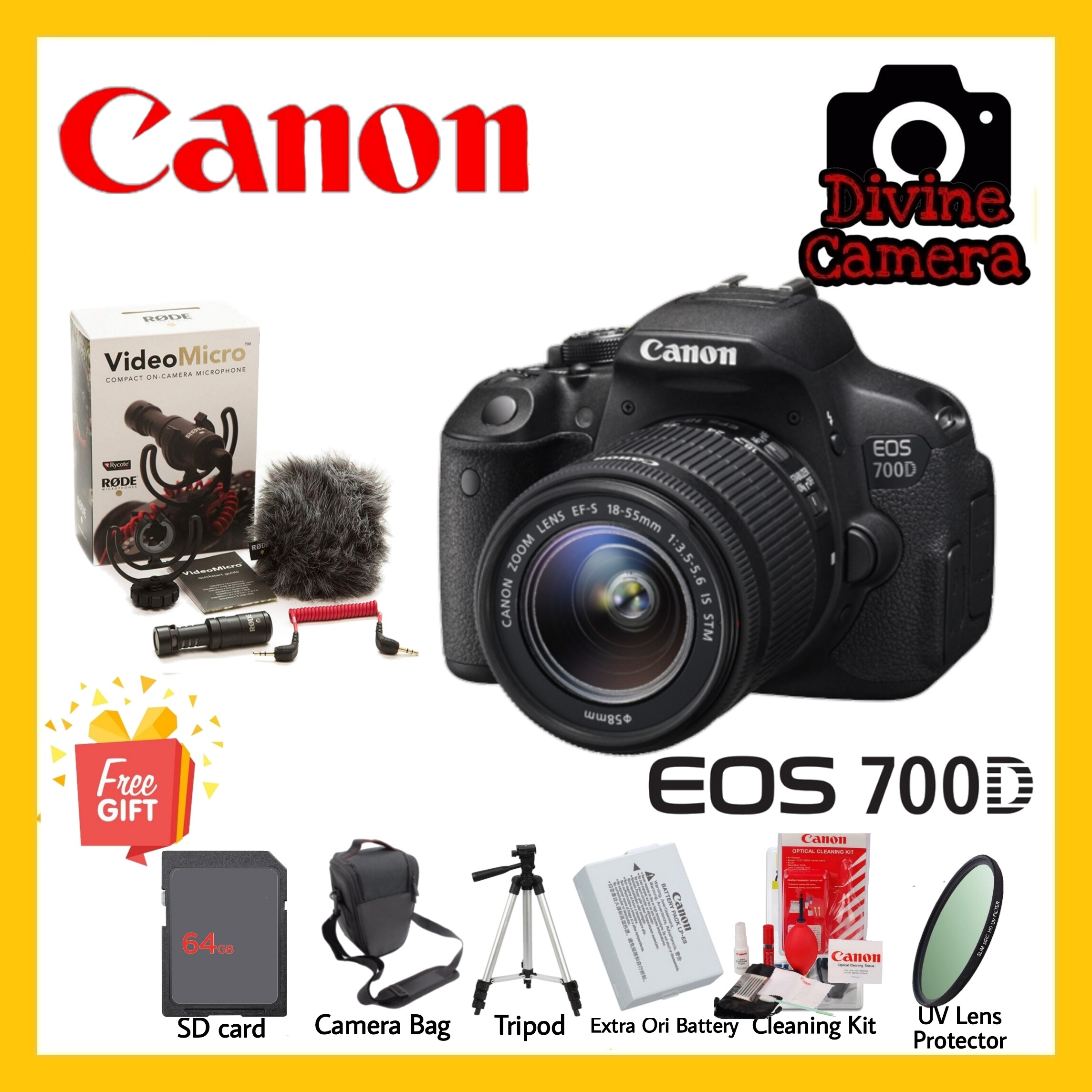 canon 700d nfc