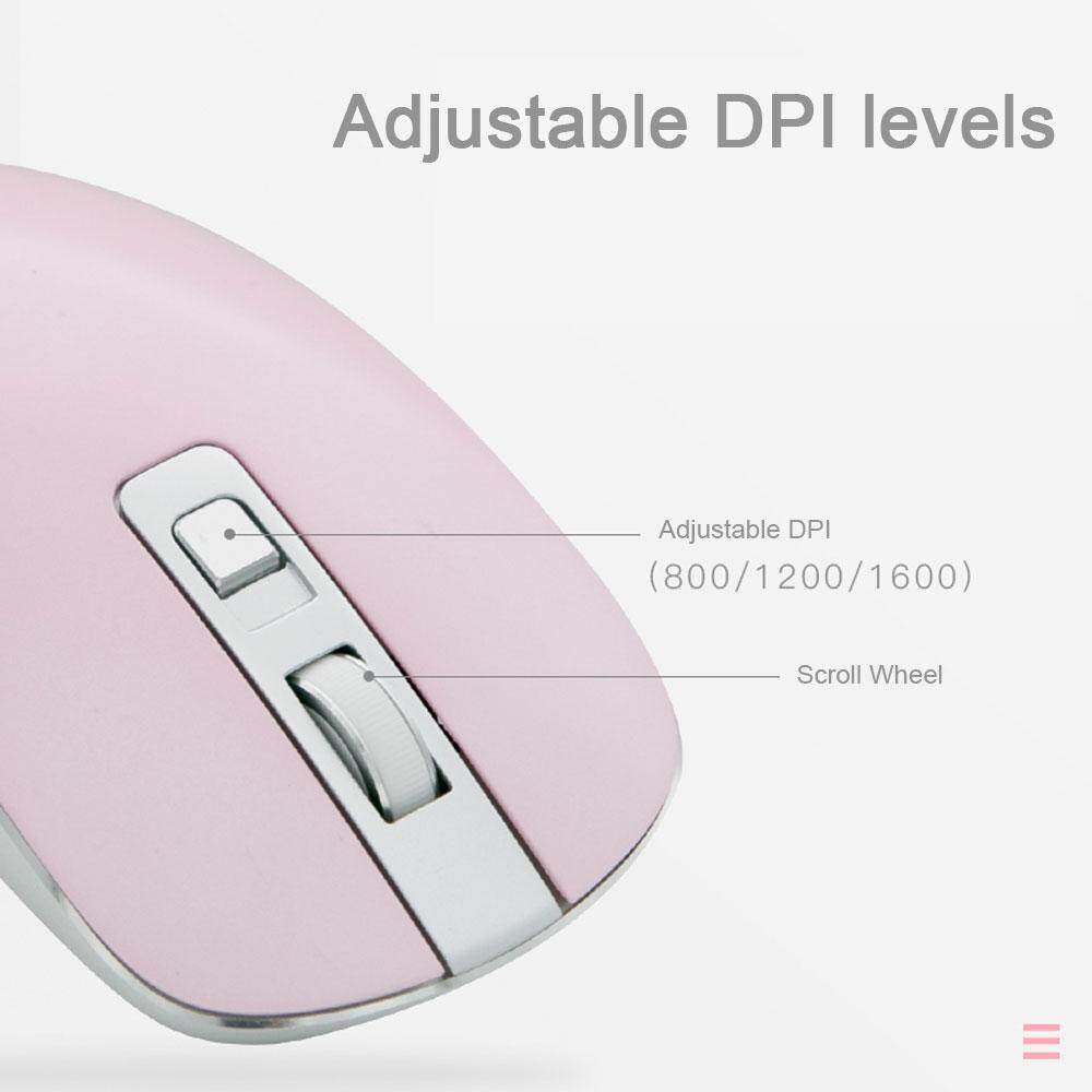 HP S4000 Chuột Không Dây Chuột Không Tiếng Chuột Câm USB Optical 1600DPI 2.4Ghz Văn Phòng Kinh Doanh Chuột Cho Máy Tính Xách Tay Máy Tính Bàn Phím Máy Tính