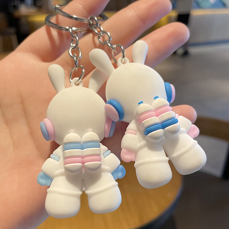 【YIDEA HONGKONG】Cute Astronaut Bunny Keychain
