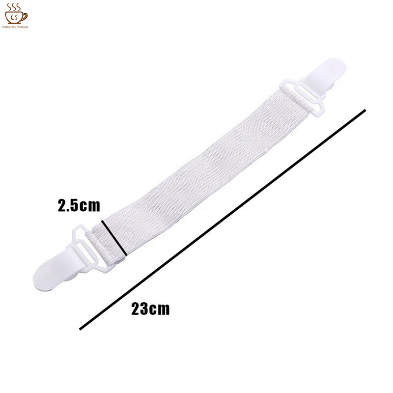 4 Pcs Triangle Bed Sheet Clips/Adjustable Bed Sheet Mattress Cover Bed Fasteners Set Elastic Buckle