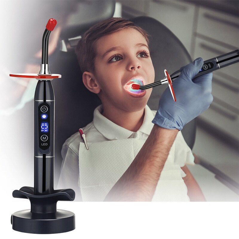Dental Curing Light Cordless LED Dental Light Curing Lamp Adjustable Curing Machine Solidify Tools Dental Equipment
