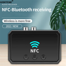 Bộ Thu Âm Thanh Bluetooth 5.0 KEBETEME BT200, Giắc Cắm AUX RCA Hifi NFC 3.5Mm, Bộ Chuyển Đổi Không Dây Tự Động Cho Xe Hơi, Bộ Chuyển Đổi Không Dây Tự Động