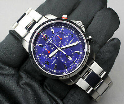 [Official Warranty] Certina C001.647.11.047.00 Men's DS Podium Chronograph  Quartz Blue Dial Stainless Steel Strap Watch C0016471104700 (watch for men  / jam tangan lelaki / certina watch for men / certina watch / men watch) |  Lazada