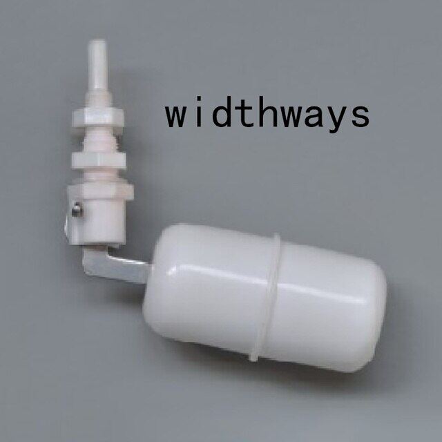 Plastic Mini Float Ball Valve Shut Off 1/4 Inch Water Fountain Float