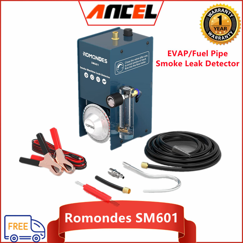 Romondes SM601 Automotive EVAP Smoke Leak Detector Diagnose All Types of Leak for Automotive