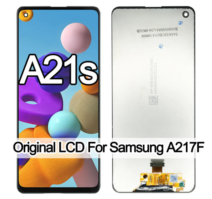 6.5" original lcd for samsung galaxy a21s a217 a217f lcd touch screen digitizer for samsung a21s sm-a217f/ds display replacement