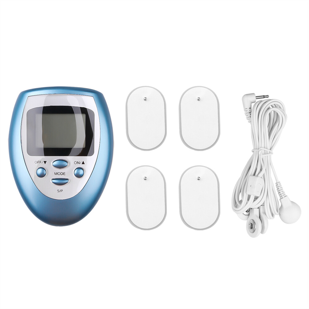 Cammuo 4 Electrode Digital Meridian Therapy Massager Body Slimming Massager Muscle Relax Massage Fat Burner Beauty Tool