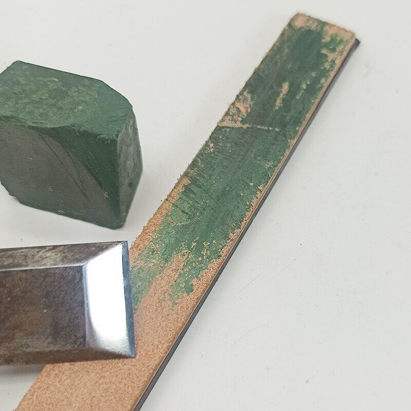 Polishing Sharpener Sharpening Stone Leather Honing Strop Compound Grinding Paste Polishing Paste Sharpening Tool 2023
