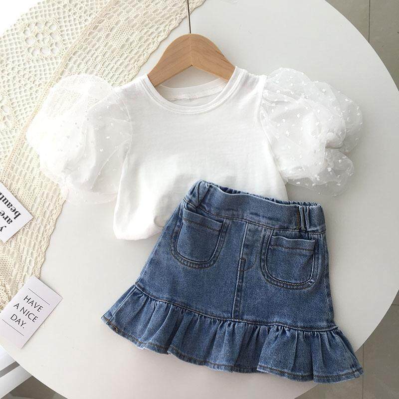 Baby girl 2025 denim skirt